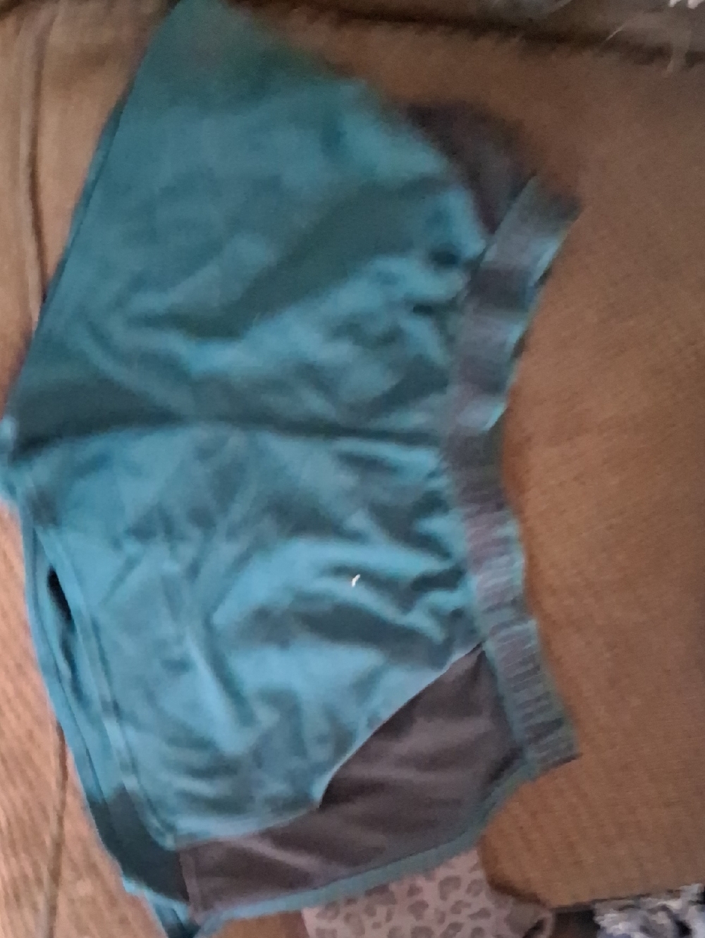 Under Armour Teal Women's Athletic Shorts